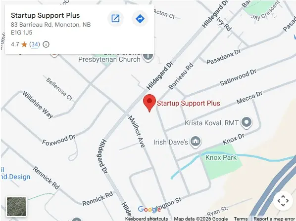 map startup support plus moncton map startup support plus moncton